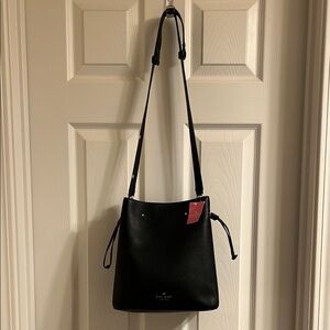 Kate Spade Black Leather Shoulder Bag